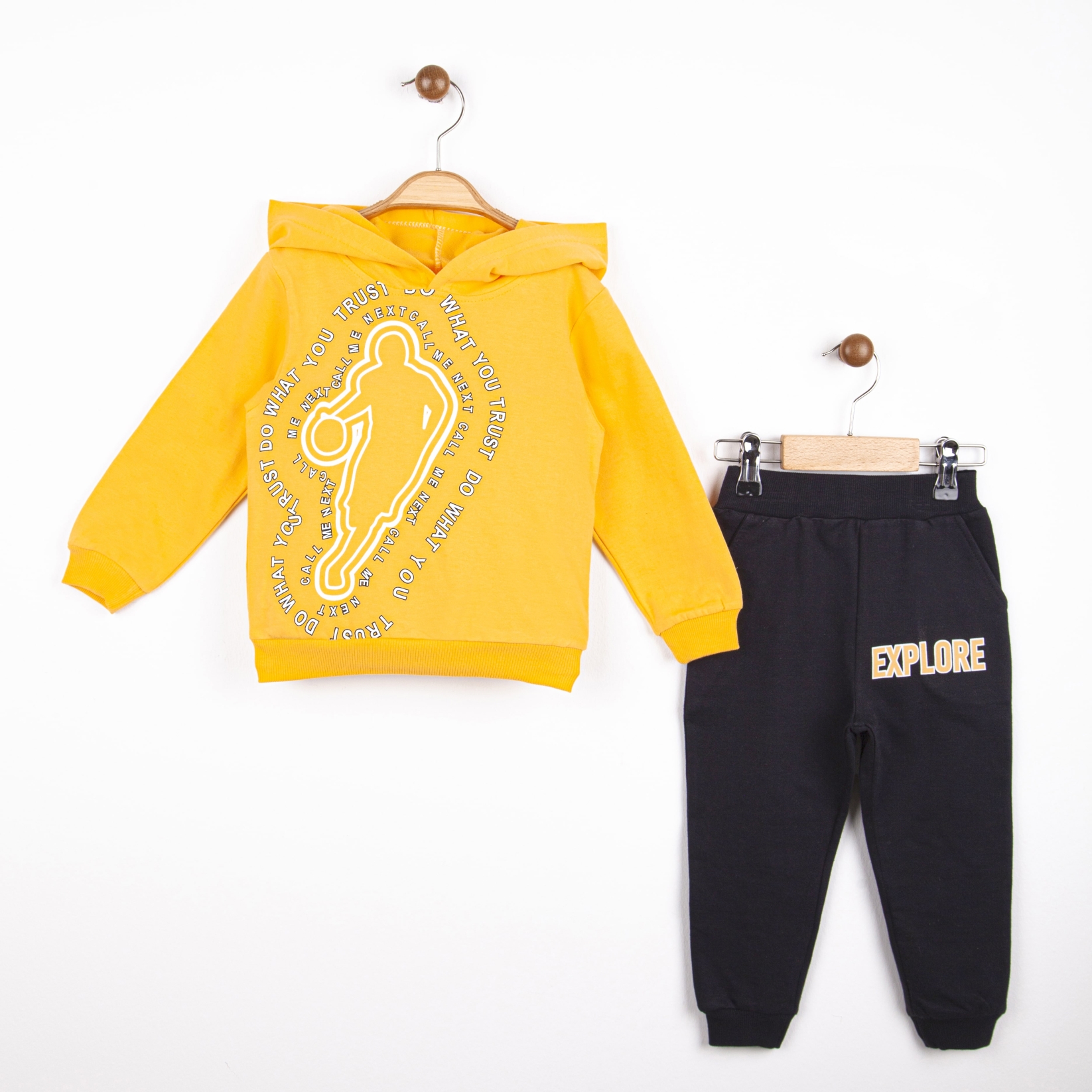 BASKETBALL BASKILI İKİLİ EŞOFMAN TAKIM