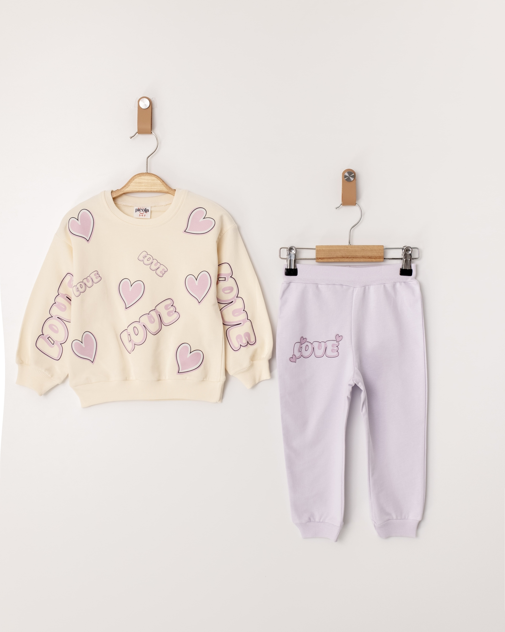 BİG LOVE BASKILI İKİLİ EŞOFMAN TAKIM