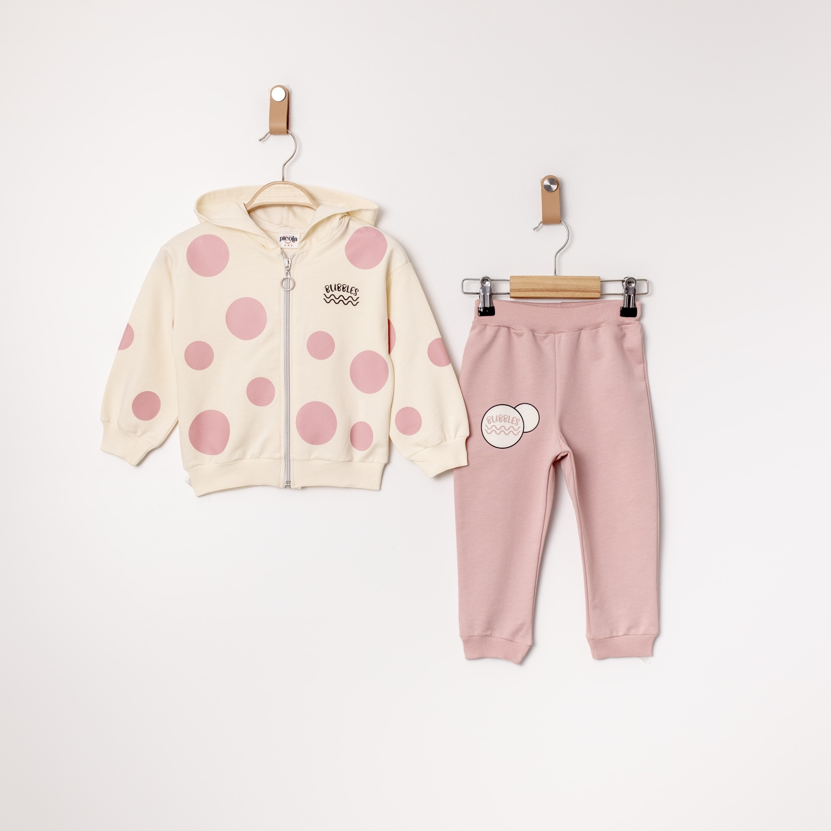 BUBBLES BASKILI İKİLİ EŞOFMAN TAKIM