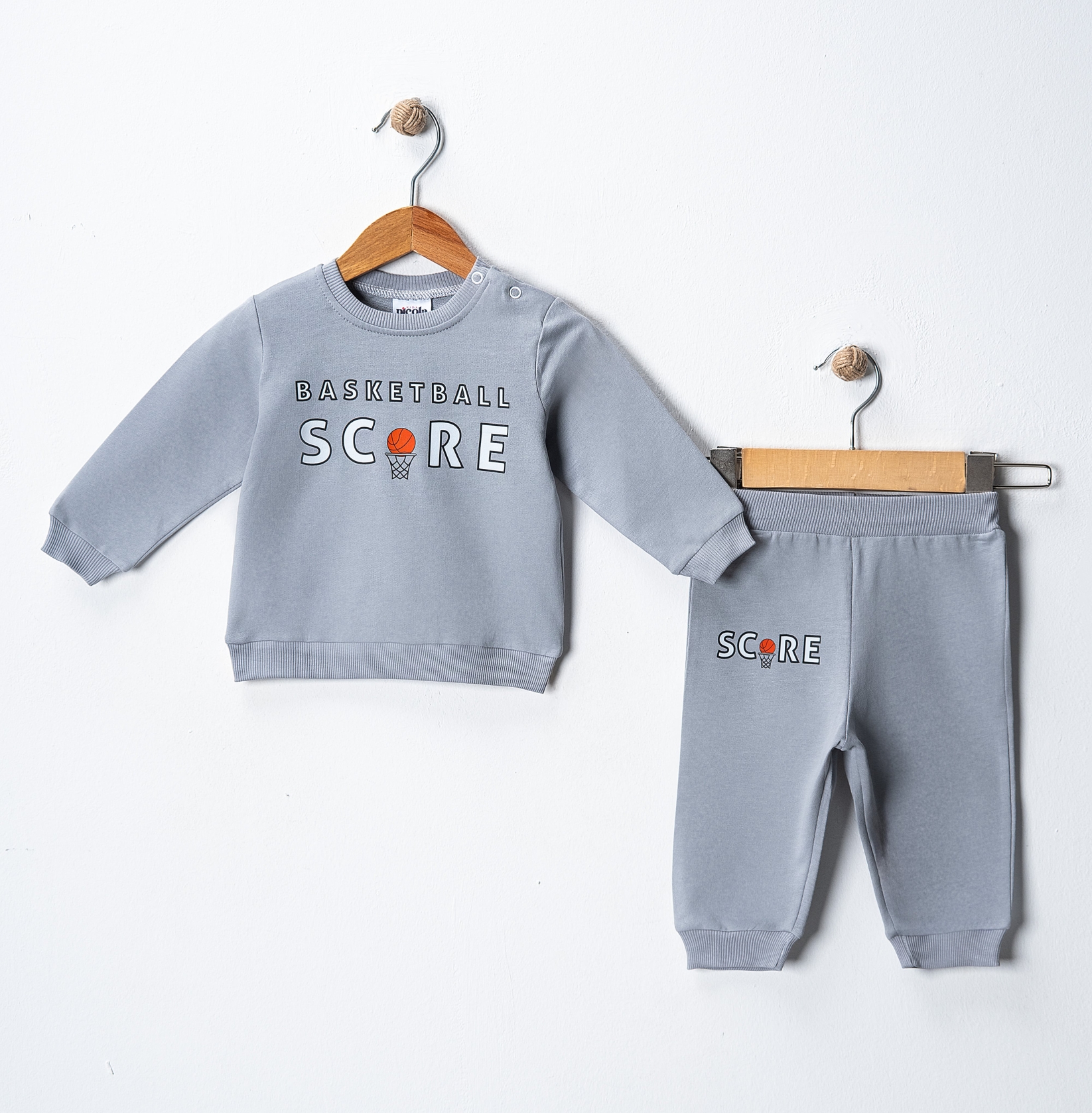 BASKETBALL BASKILI İKİLİ EŞOFMAN TAKIM