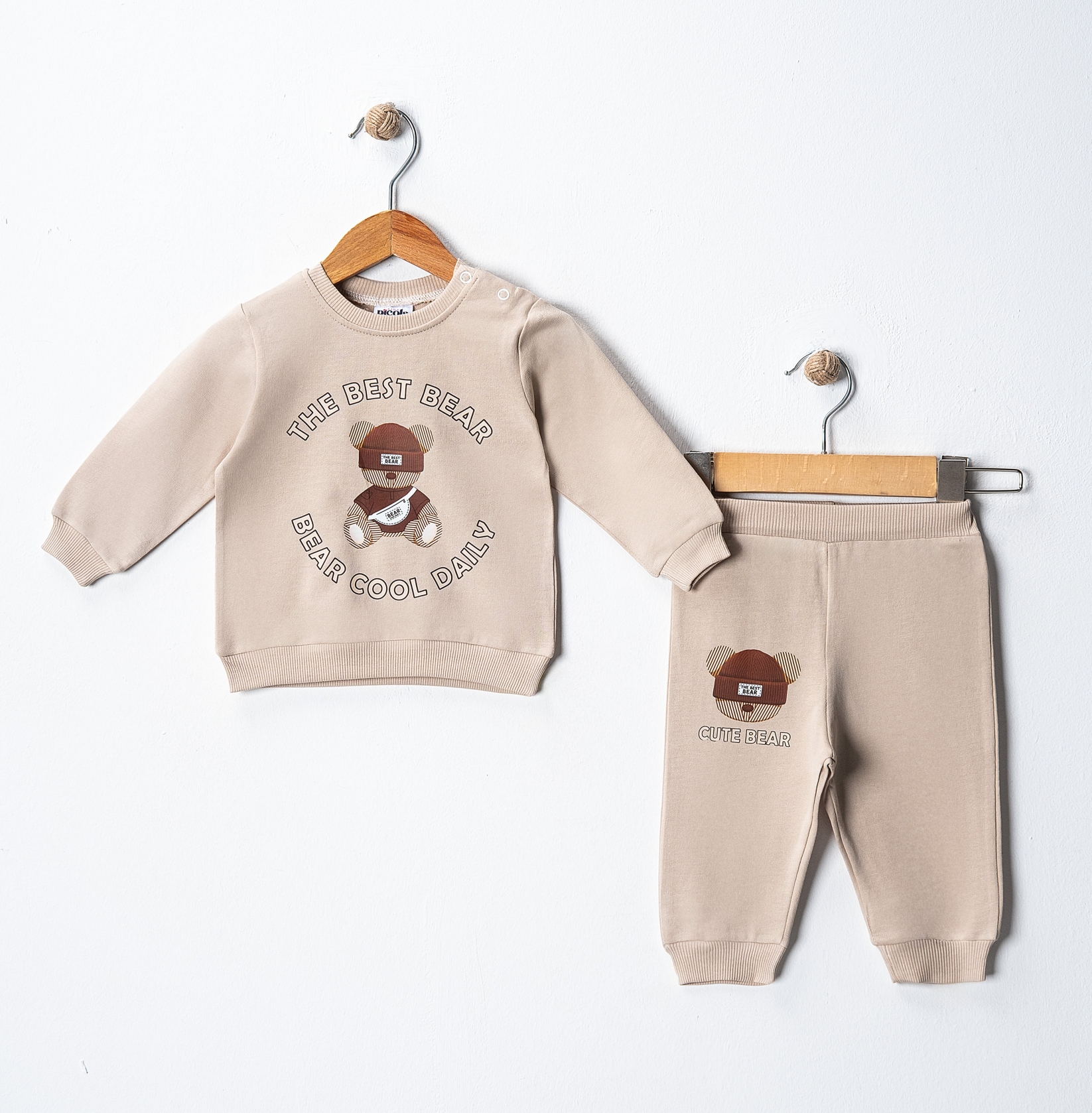 COOL BEAR BASKILI İKİLİ EŞOFMAN TAKIM