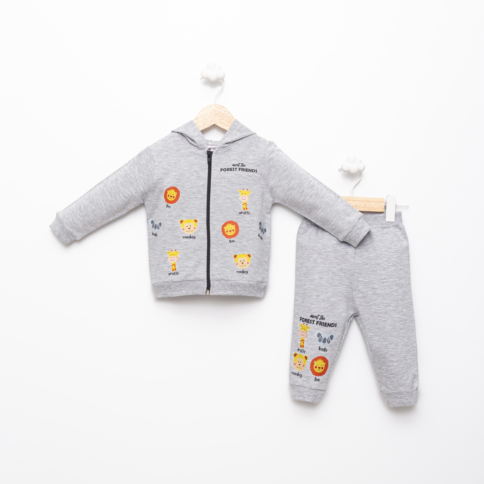 FOREST BASKILI İKİLİ EŞOFMAN TAKIM