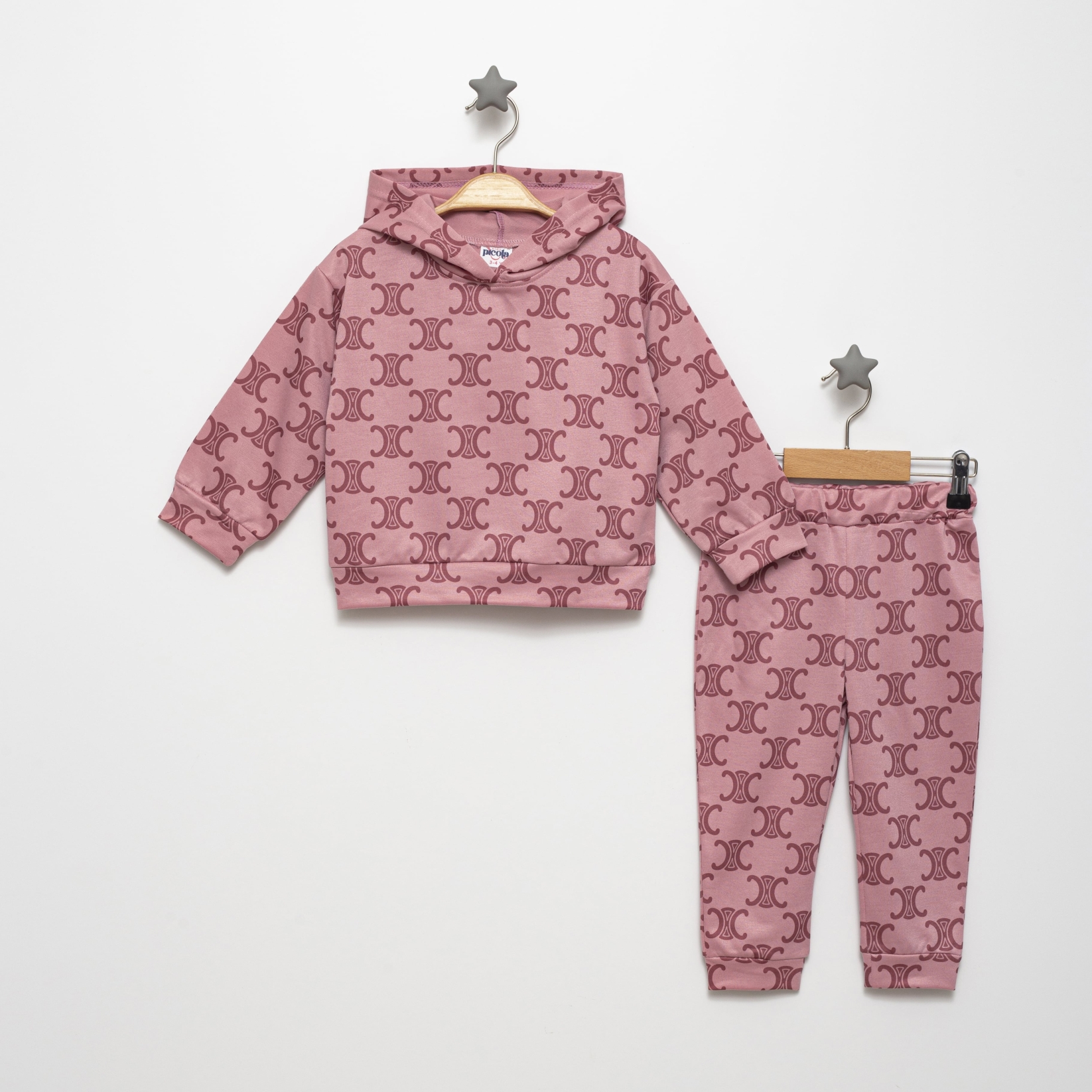 FULL BASKILI İKİLİ EŞOFMAN TAKIM