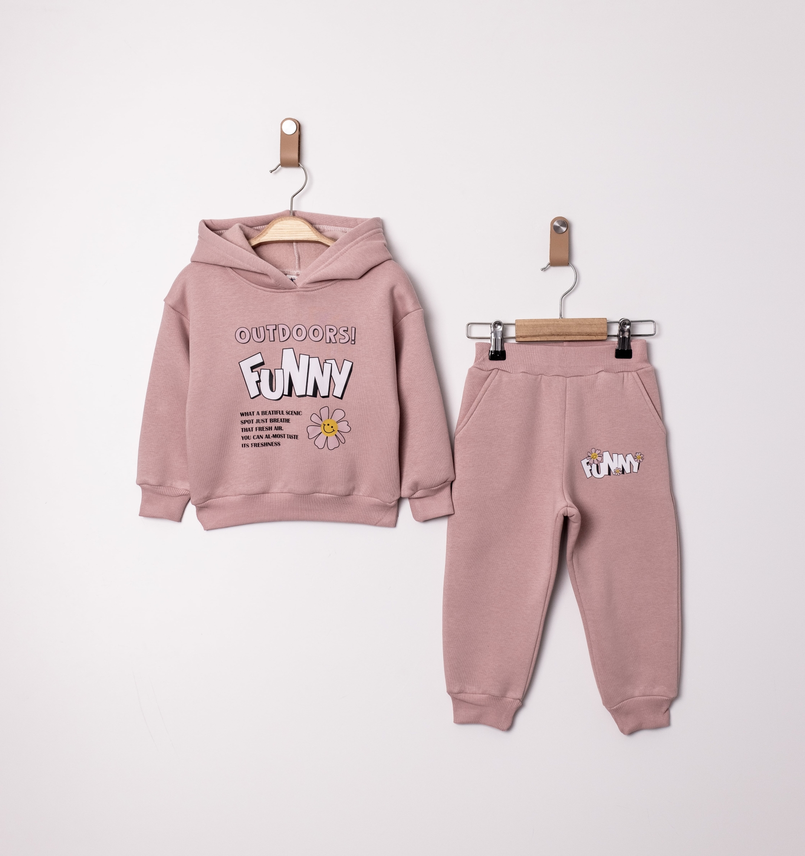 FUNNY BASKILI İKİLİ EŞOFMAN TAKIM