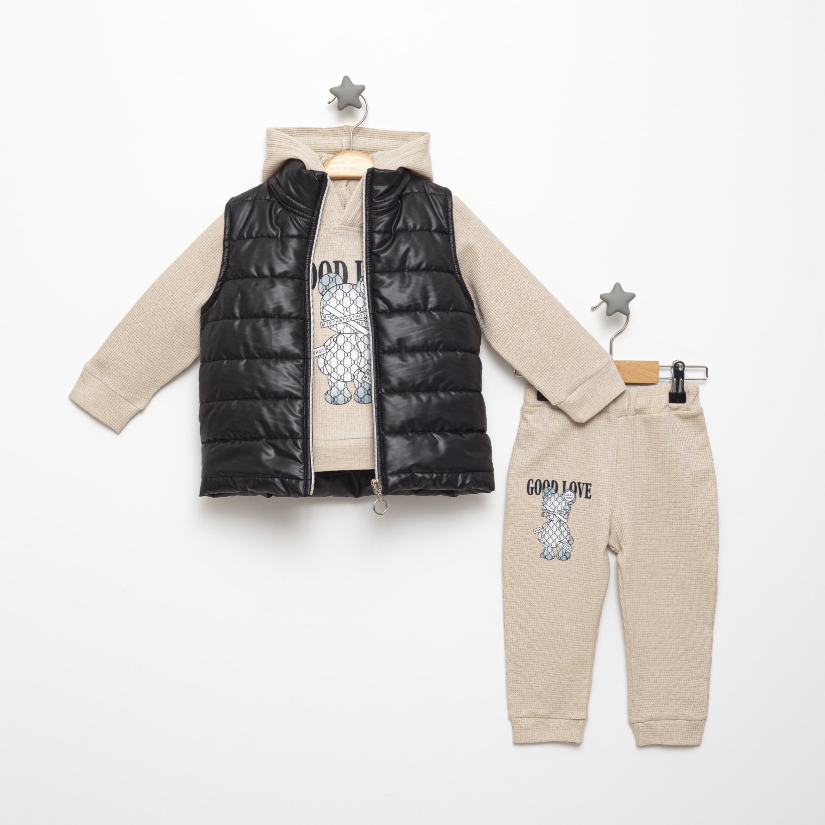 GOOD LOVE BASKILI ÜÇLÜ TAKIM