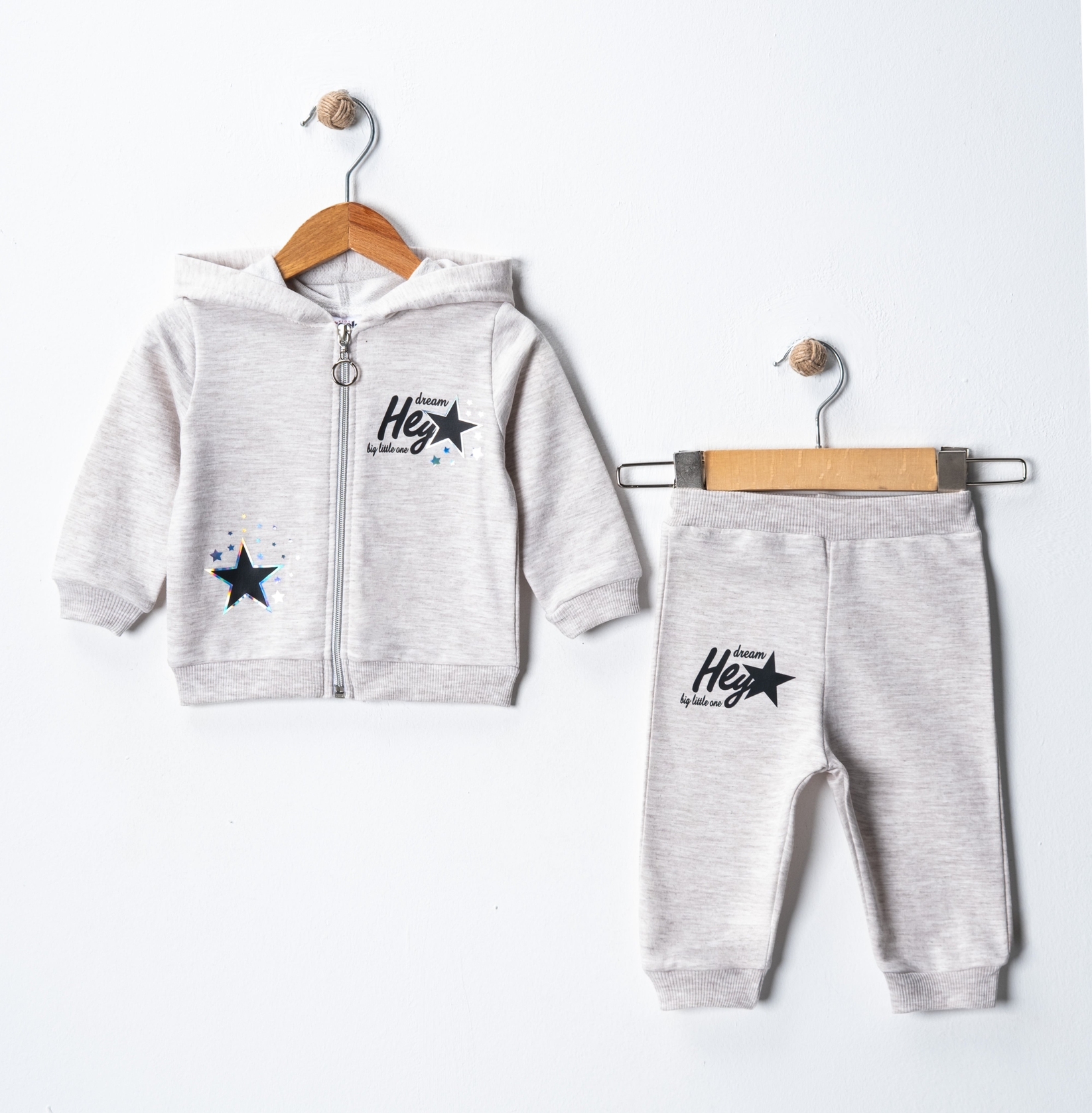 HEY DREAM BASKILI İKİLİ EŞOFMAN TAKIM