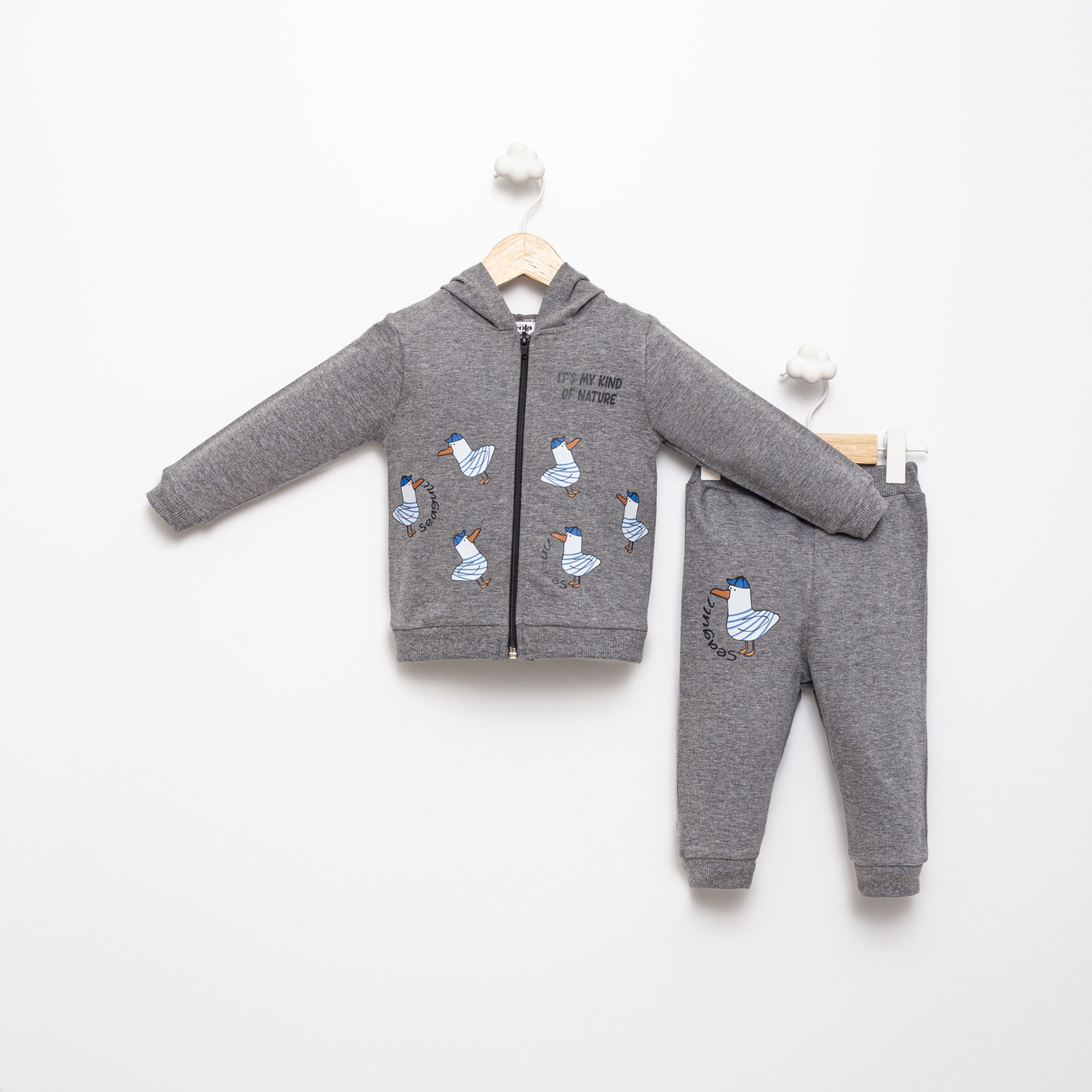 SEAGULL BASKILI İKİLİ EŞOFMAN TAKIM