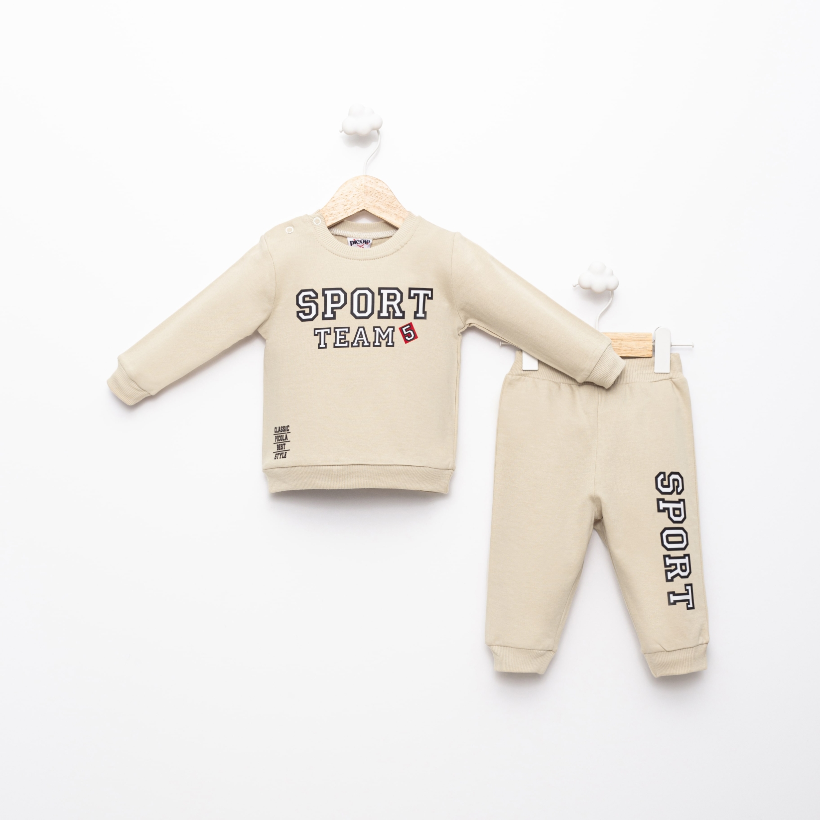 SPORT BASKILI İKİLİ EŞOFMAN TAKIM